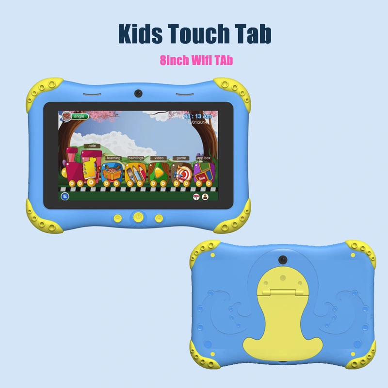 Tablet Android de la calidad de 8 pulgadas de alta calidad de los juegos de aprendizaje infantil 11 WiFi OEM para los niños tabletas Android de la educación de los niños
