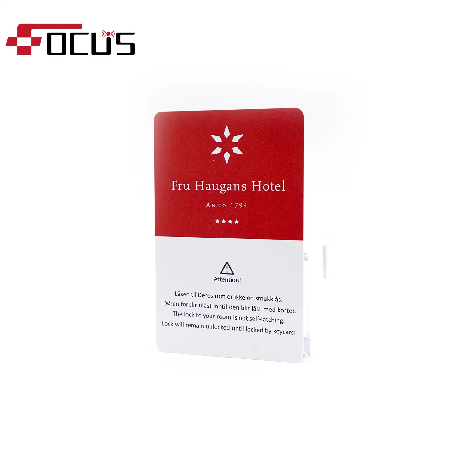 F08 Hotel Key Card RFID PVC Cards for Access Control