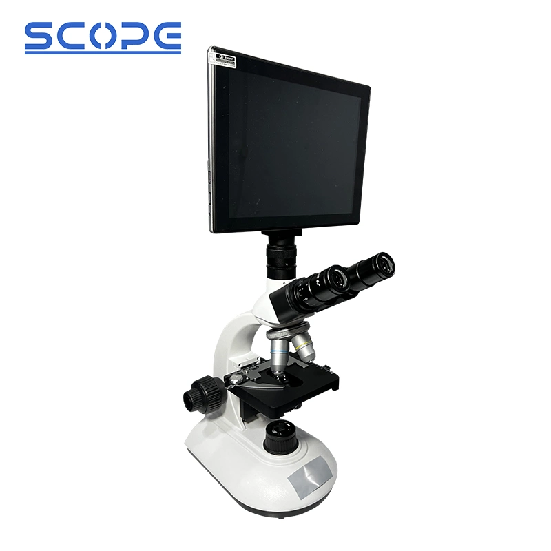 Student Tool Binocular Trinocular Plan Objective B204 Finite Optical Biological Microscope