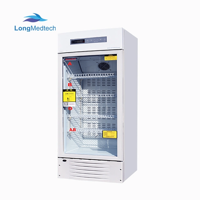 Blood Refrigerator Single Glass Door Medical Refrigerators Blood Refrigerator for Sale Manufacture Price
