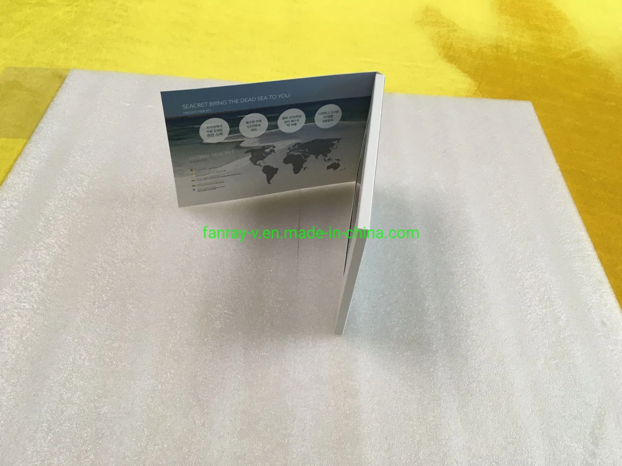 Factory Personalised 7inch LCD Video Book Video Folder for Medical Industry