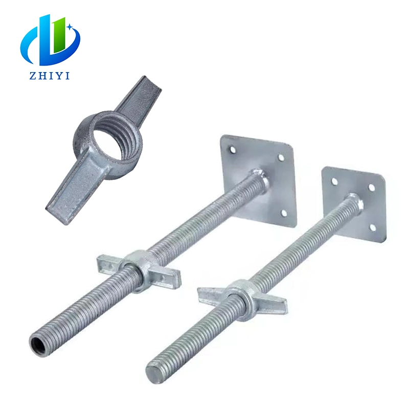 Adjustable Galvanized Frame Scaffolding Pump Jack Base for Construction