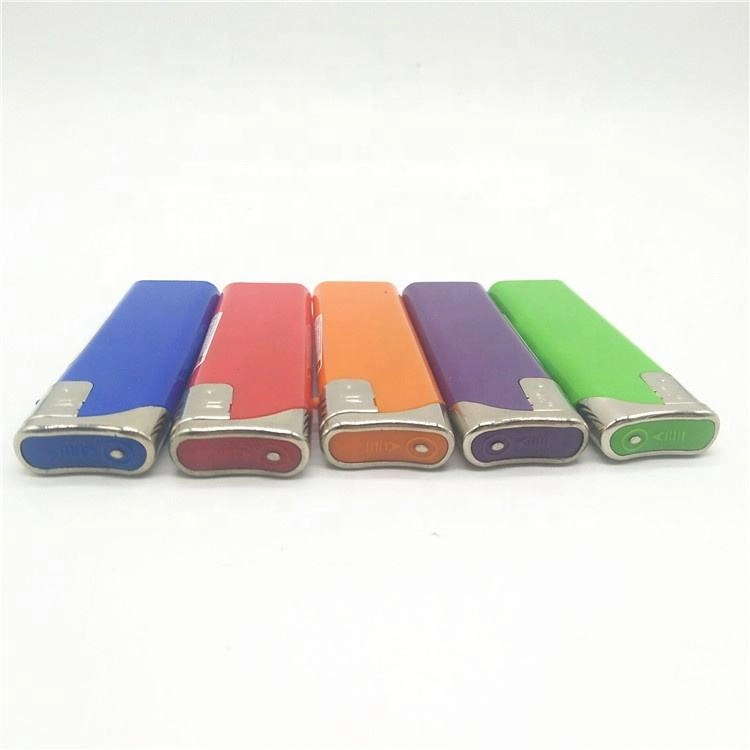 Bulk High quality/High cost performance  Novelty Electronic Flip Plastic Piezo Lighter