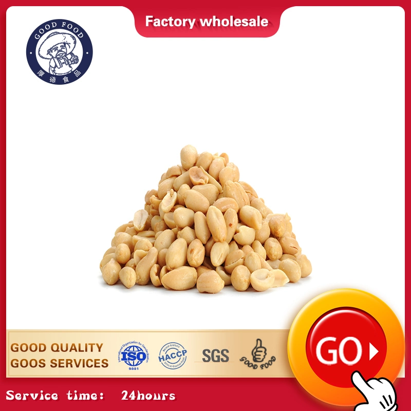 Round Shape Peanuts Kernels Bulk Blanched Peanut Kernel