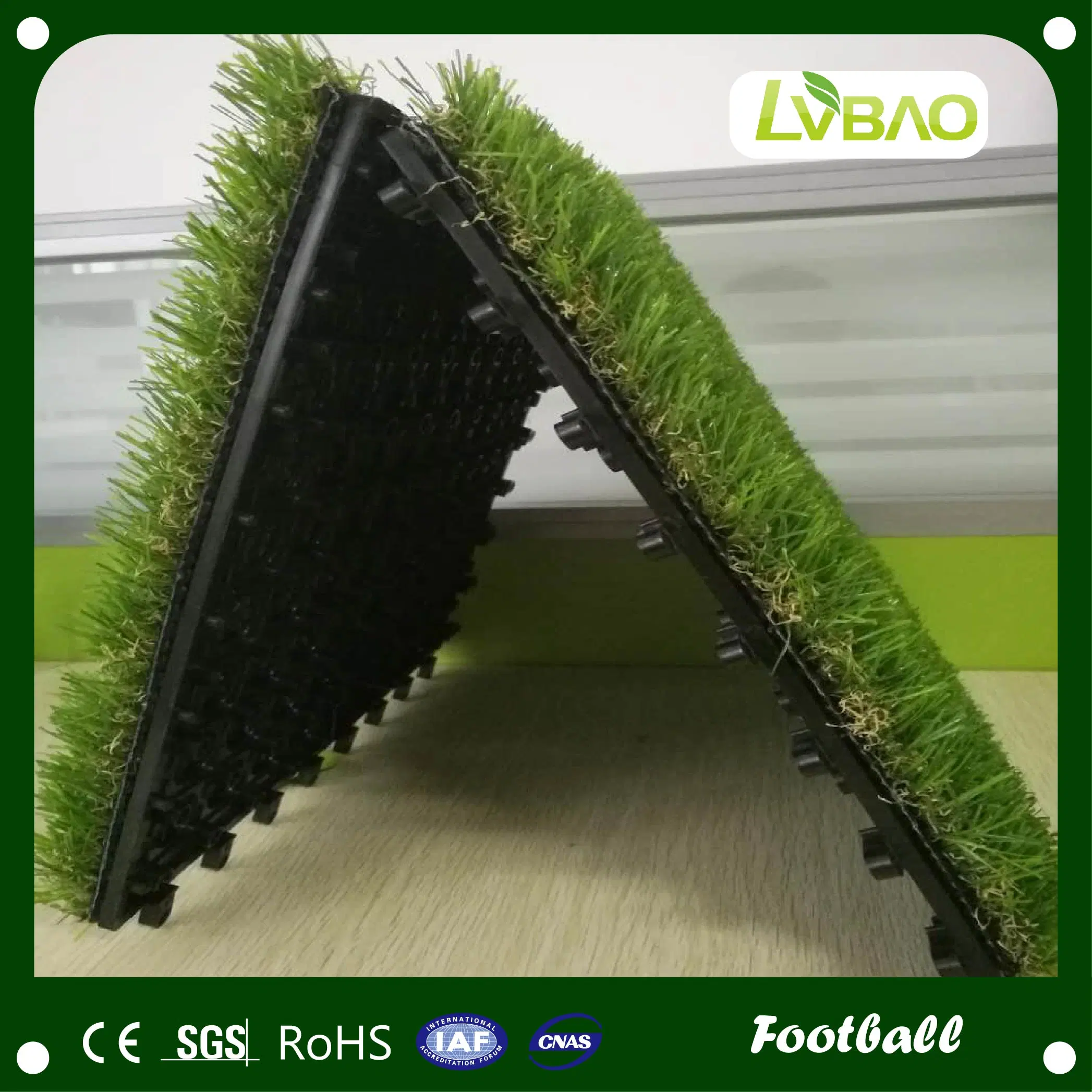 LVBAO CE Certificate Garden Landscape Artificial Grass With Sample Provided