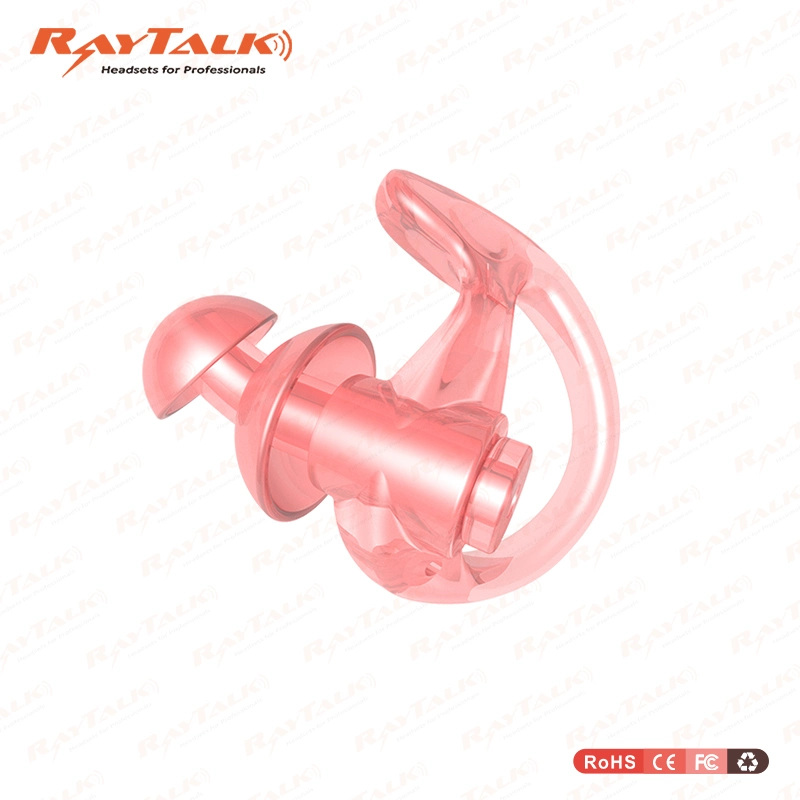 Raytalk Earpiece Spare Parts Molded Gel Ear Inserts Pink/Black/Clear