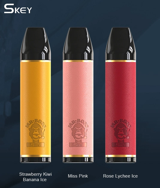 VAPE desechable al por mayor cigarrillo electrónico Skey Sr. Boss 5000 Puffs Diseño de cuero para EE.UU. Reino Unido Europa India