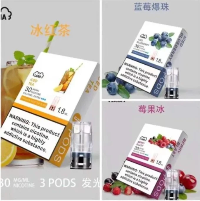 1.8-2.5ml E-Liquid/Juice 600 Puffs 800 Puffs Electronic Cigarette Atomizer for Classic Vape Pen Cheapest Cartridges Refilled Vape Pod Factory Low Price Wholesal