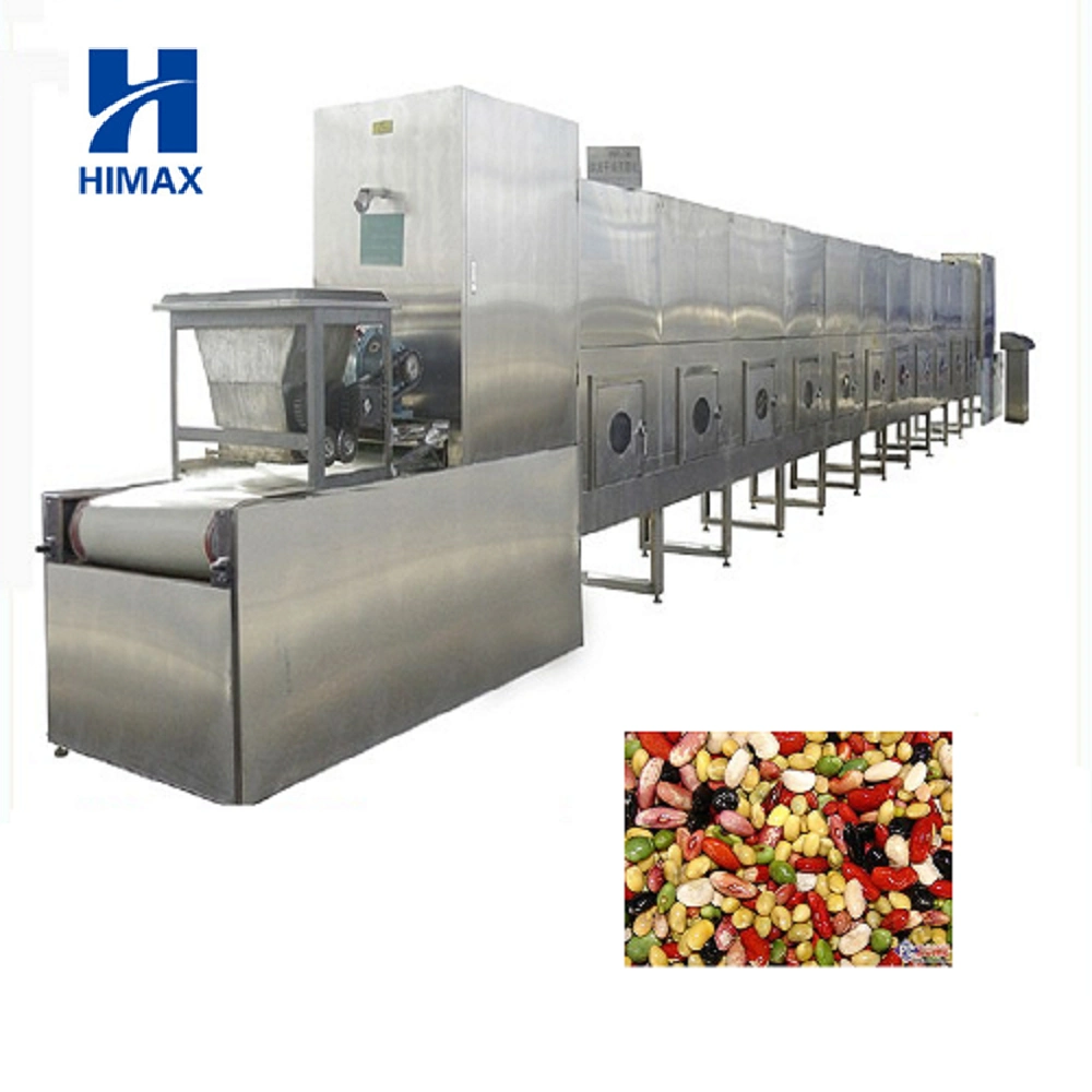 Industrial Food Sterilizing Microwave Dryer Machine