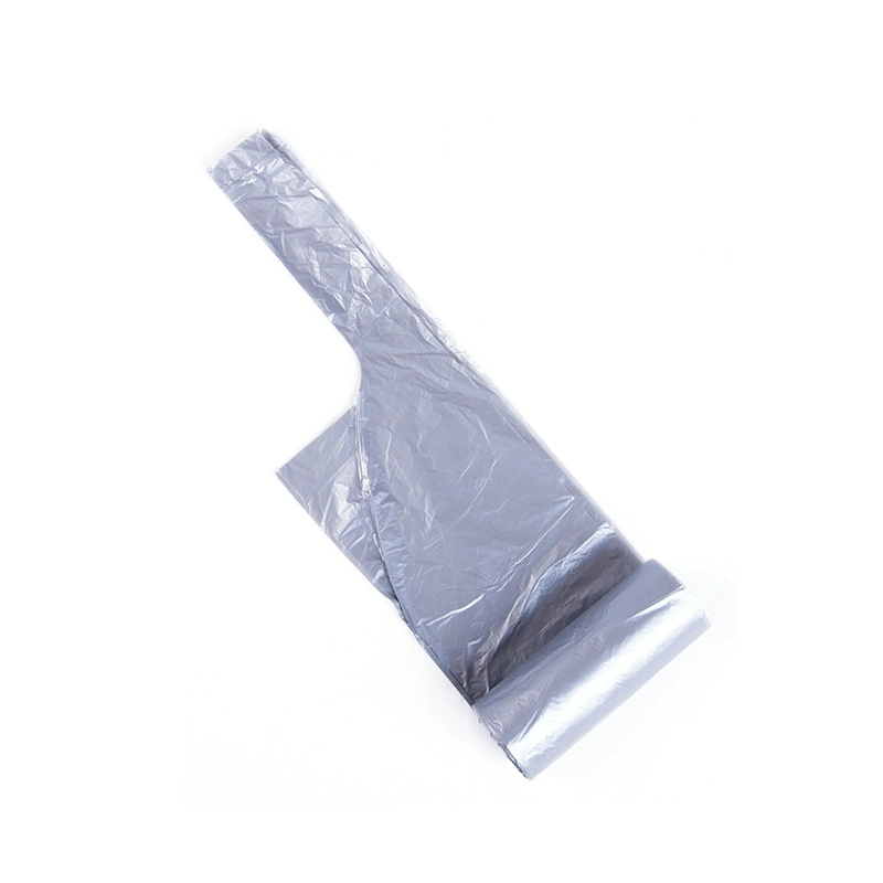 A China a vedação a quente Star-Sealed lixo plástico bag Vest Digite no rolo