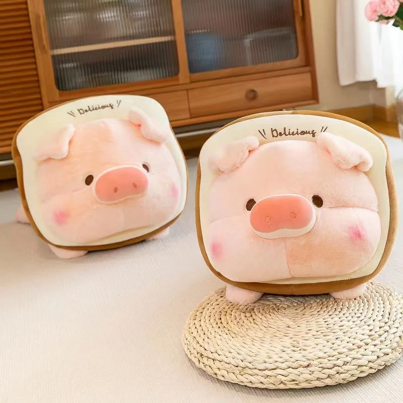 Piggy Doll Plush Toast Bread Little Powder Pig Doll