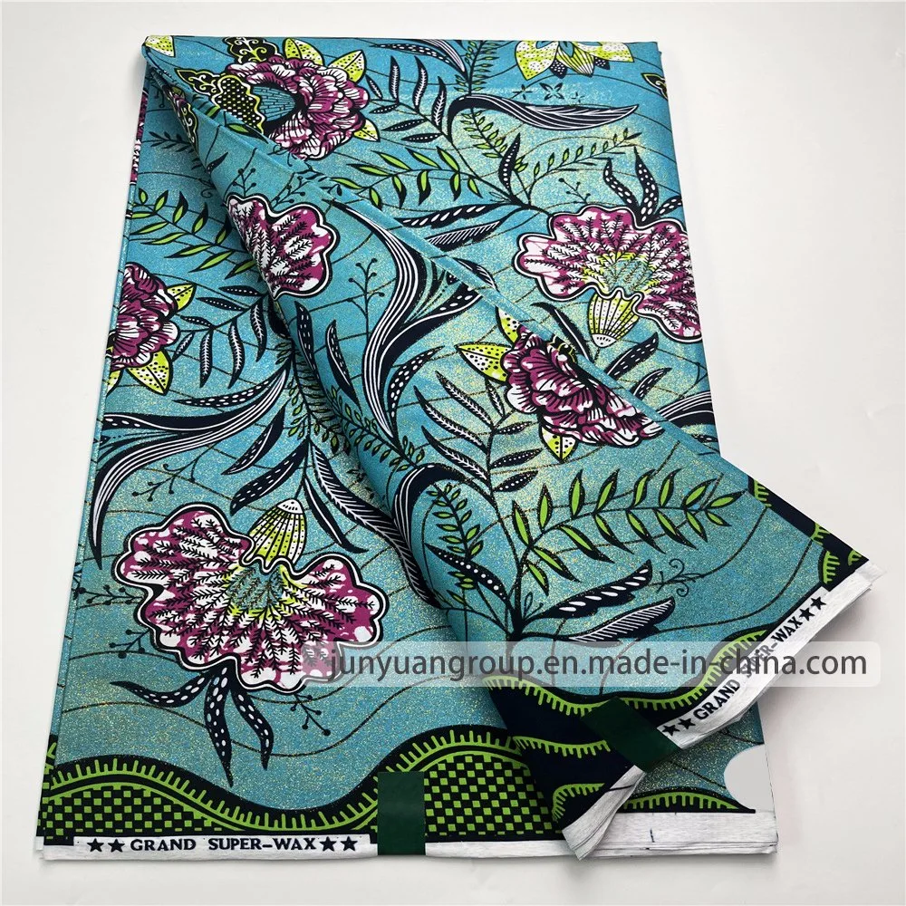 Best Sale African Wax Fabrics and Textile Customize Digital Print Fabric with Good Quality