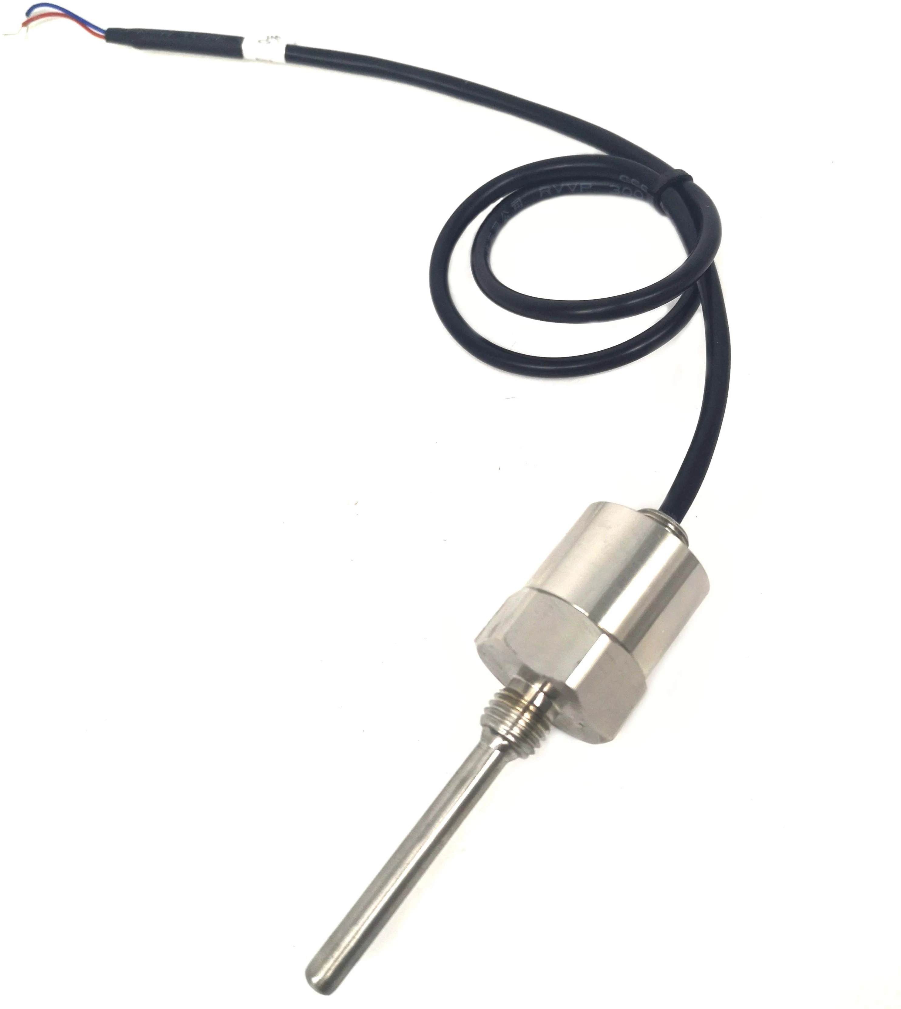 Sensor de temperatura / transductor de temperatura de acero inoxidable 304 316 PT100 para Industria química del petróleo