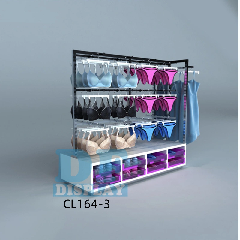 Fashion Lingerie Shop Display Rack Table Cabinet Furniture Bra Store Fixture Retail Lingerie Displays