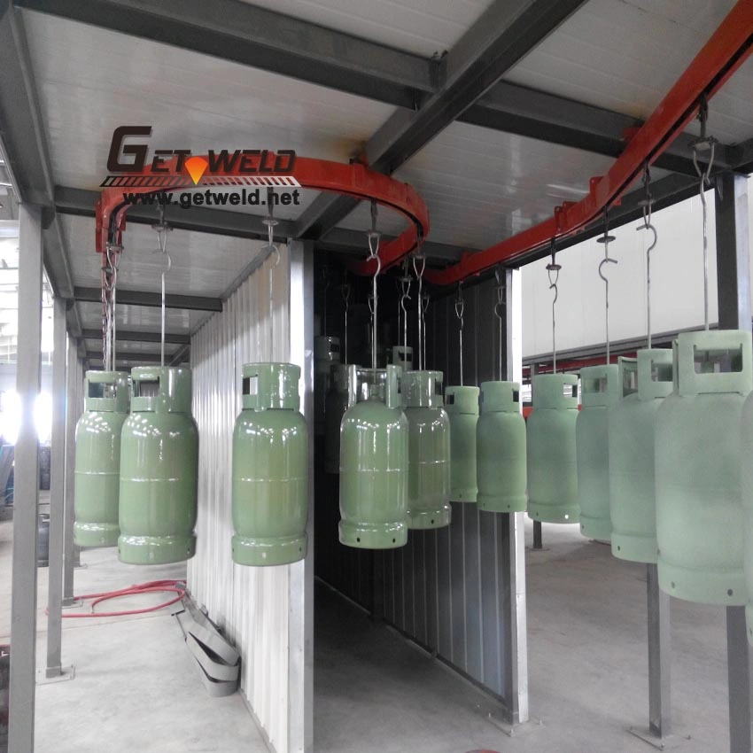 Automatic Electrostatic Painting Line for LPG/LNG Gas Cylinder