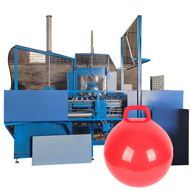 Fabrication de ballon de football Bouncy Blood Pressure bulbe Roto Rubber Toy Machine