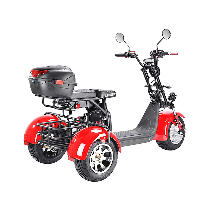 3 Wheels Powerful Adult Citycoco Electric Scooter 1500W 60V20ah with EEC Coc