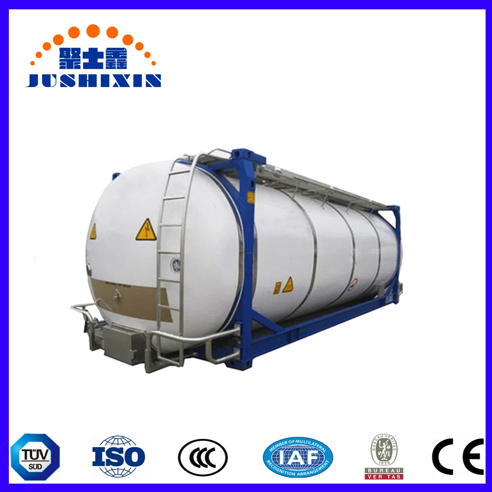 31000/37000/38000 Liters ISO 20FT Chemical Acid T14 Swap Body Tank Shipping Container