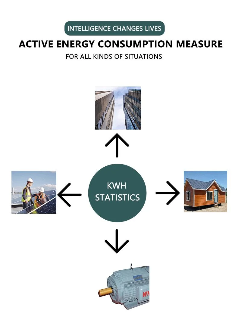 63A Tuya Switch WiFi Smart Energy Meter with APP Control