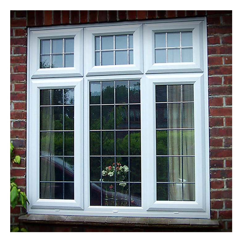 Most Popular China Factory Price UPVC House Doors Windows 3 Panel Triple PVC Window