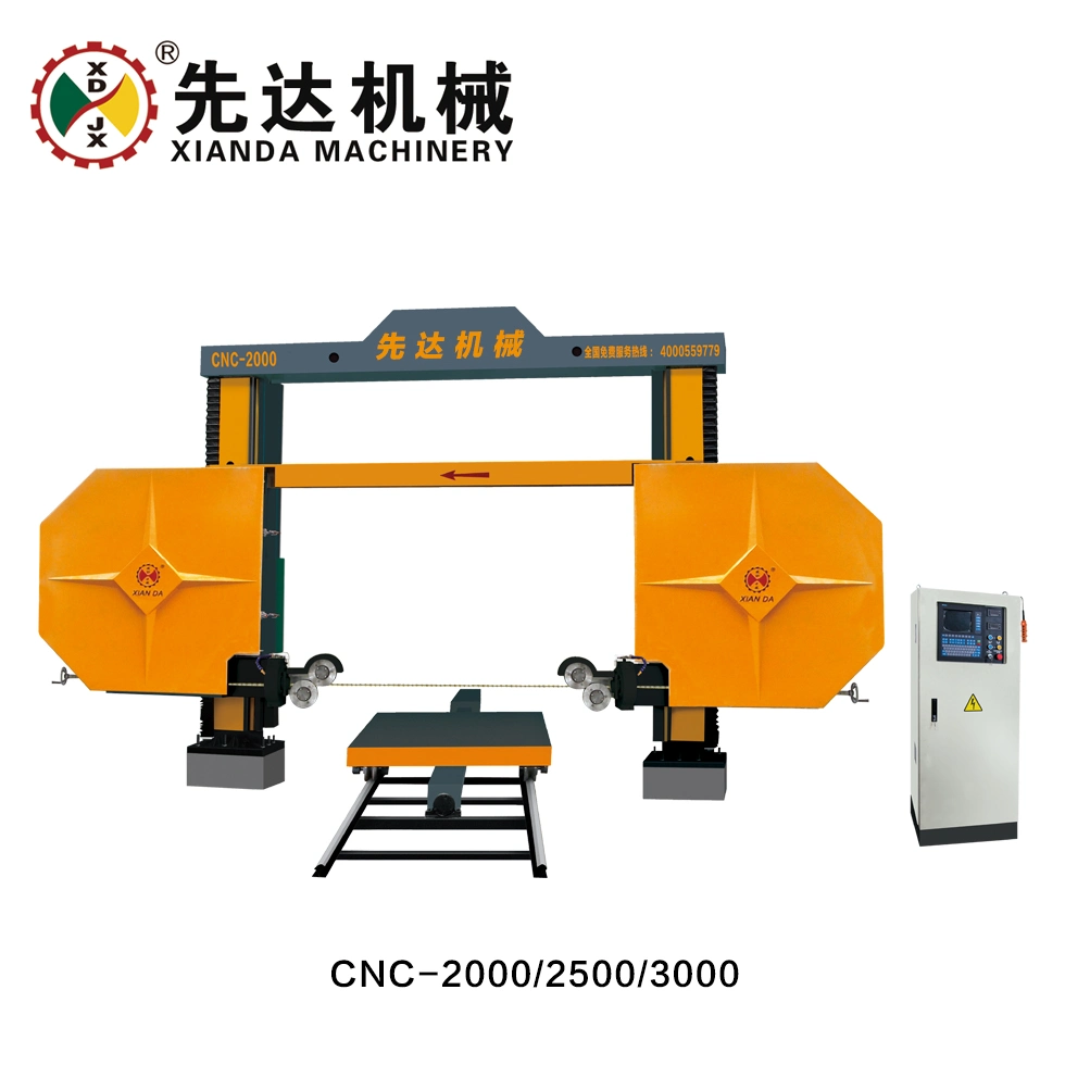 Diamond Wire Saw Machine Granite Marble Stone Cutting Machine CNC-2500