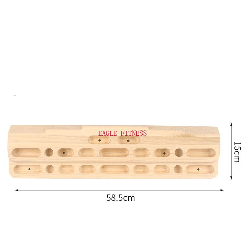 Potence Portable Wooden Hangboard Wood Grip Rock Climbing Finger Board for Finger Training