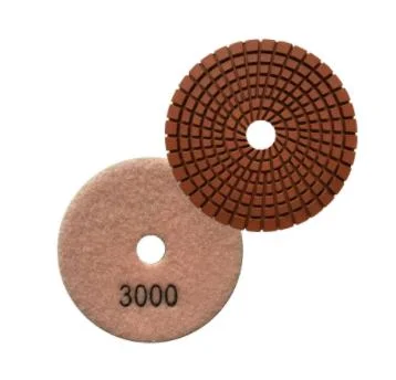 Flexible Resin Bond Wet Polishing Pad for Granite Marble Stone