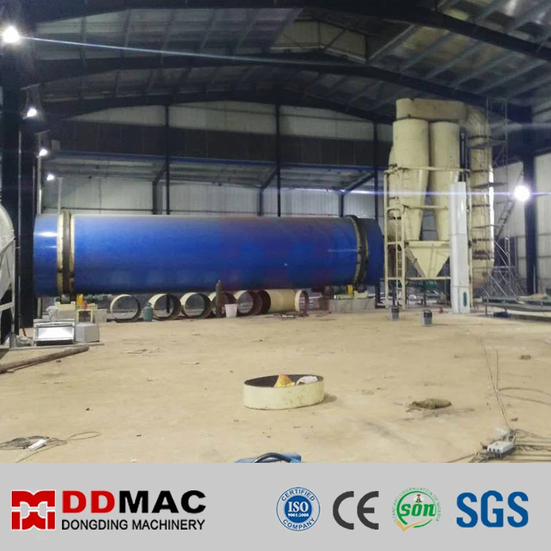 Triple Pass Olive Pomace Drying Machine, Fruit Residues Rotary Dryer