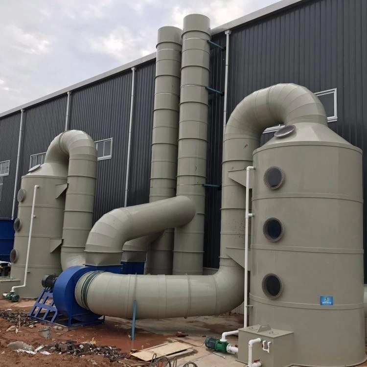 Washing Deodorization Purification Waste Gas Treatment Equipment