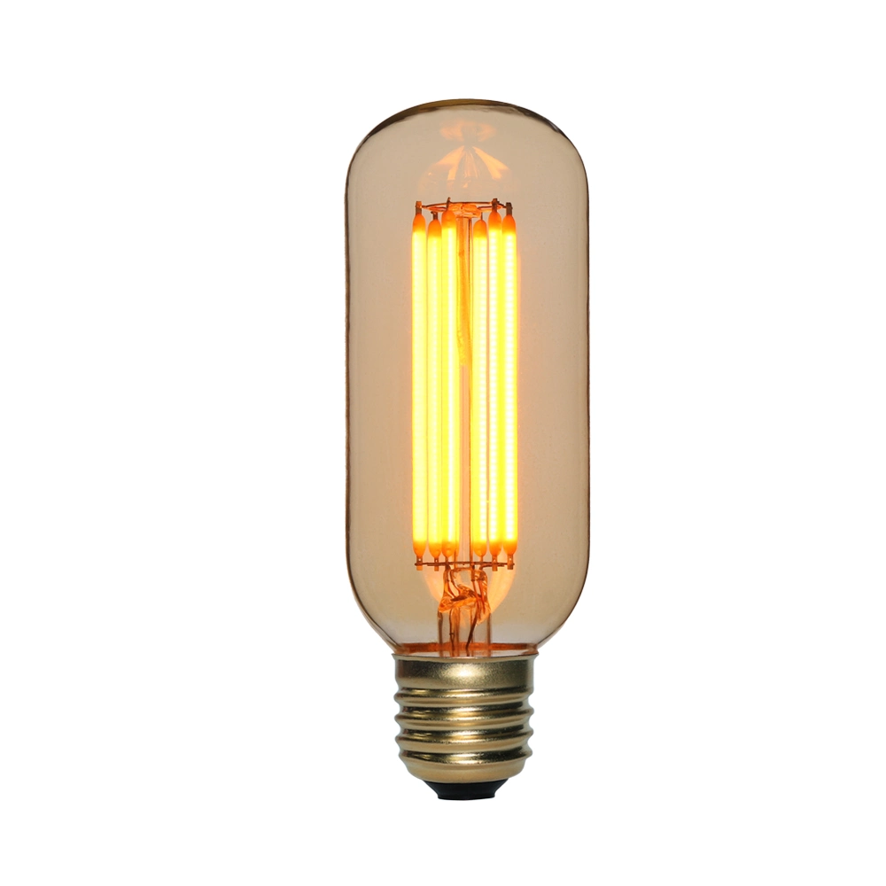 T45 Vintage LED Edison Bulbs Decorative Dimmable LED Spiral Filament Light Bulbs