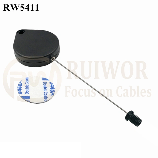 Customized Flat Head Screw Cable End Security Pull Box with M6X8mm M8X8mm