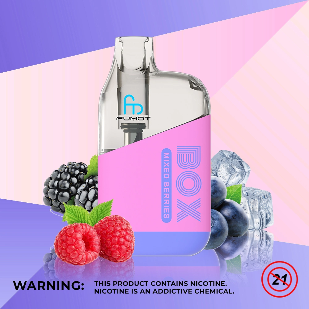 Distribuidor VAPE desechable Tornado Box Puffs E Cigarette recargable