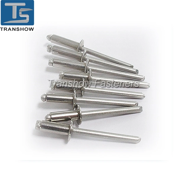 4.0X8mm Aluminium Steel 5052 DIN7337 Pop Blind Rivets