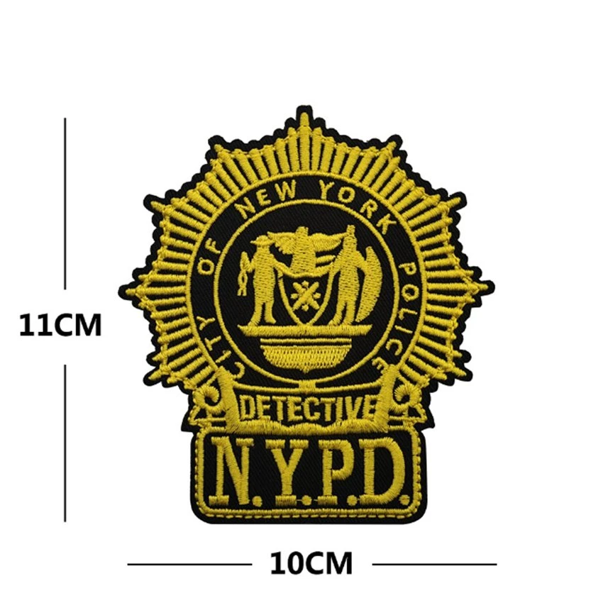 Departamento de Policía de Nueva York (NYPD) parche nuevo emblema distintivo