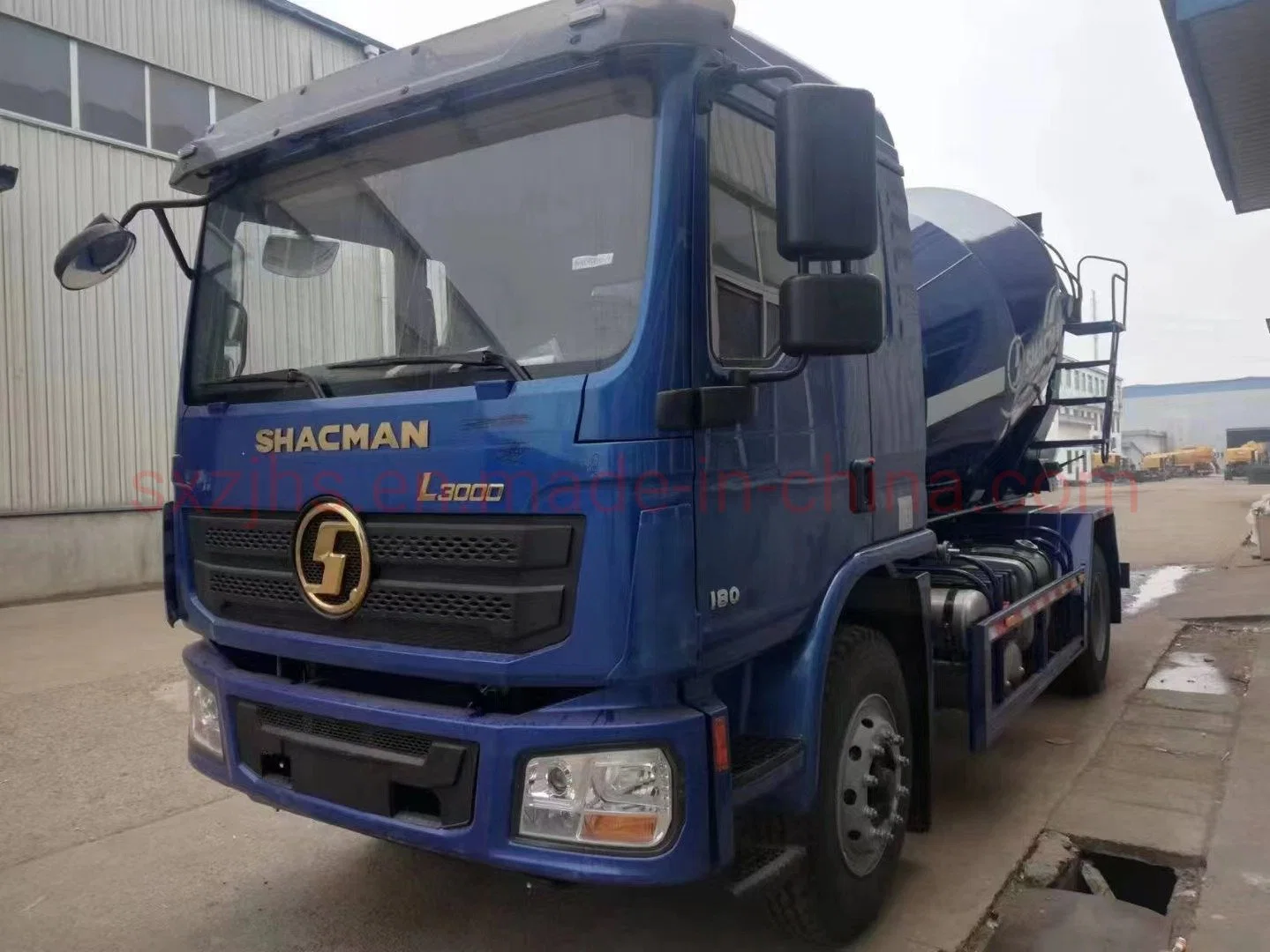 Drum Mixer Cement Concrete Mixer Transport Engineering Vehicle Truck