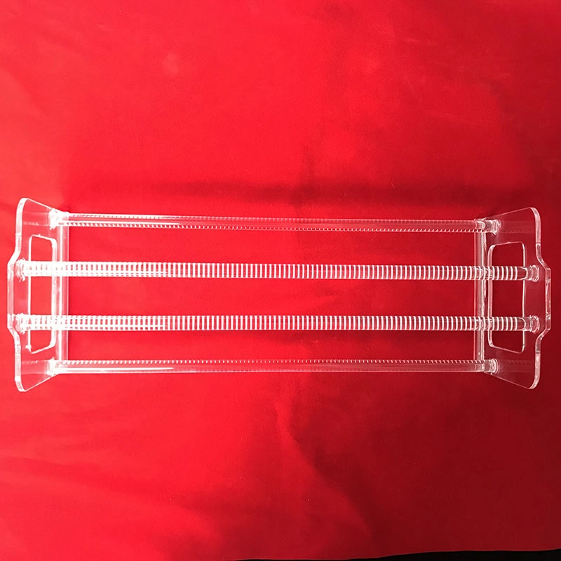 Clear Quartz Glass Carrier High-Temperature Transparent Quartz Instrument for Semiconductor Diffusion