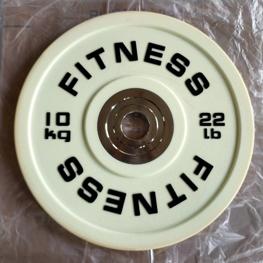 Nouveau style de protection de l'environnement gym musculation poids spécial barbell Plaque