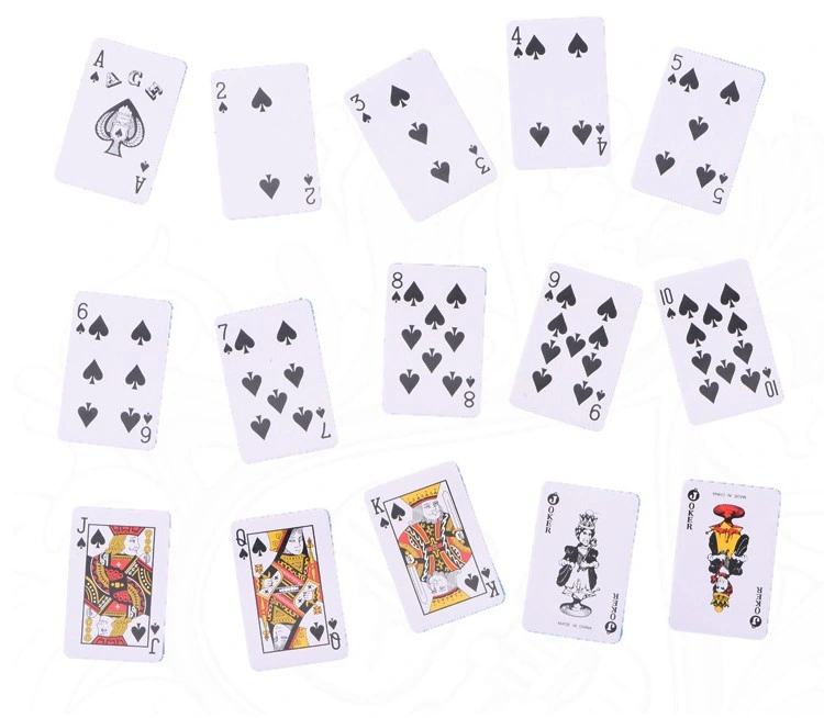 Taille mini carte à jouer au poker- personnalisé 3,7*5.8cm