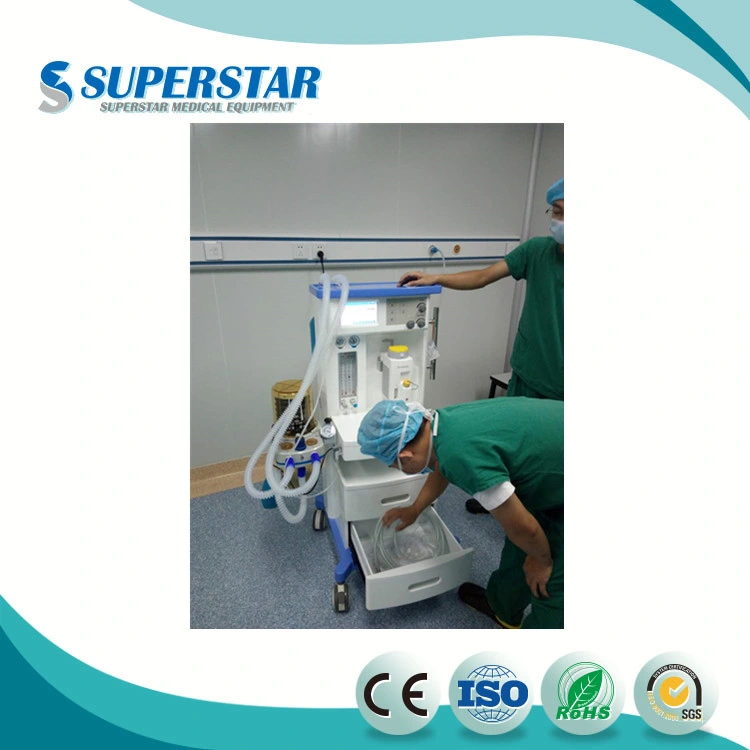 Superstar Medical China Supplier High Performance Compact Medical Equipment Anesthesia Machine S6100d