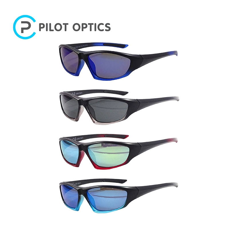 Pilot Optics Kinder Outdoor Fahrradbrille 2023 Polarisierte Kinder Jungen Sonnenbrille