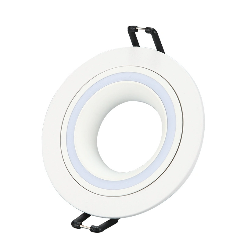 Diseño agradable Iluminación interior Downlight marco LED empotrada abajo Luz GU10 Luz puntual