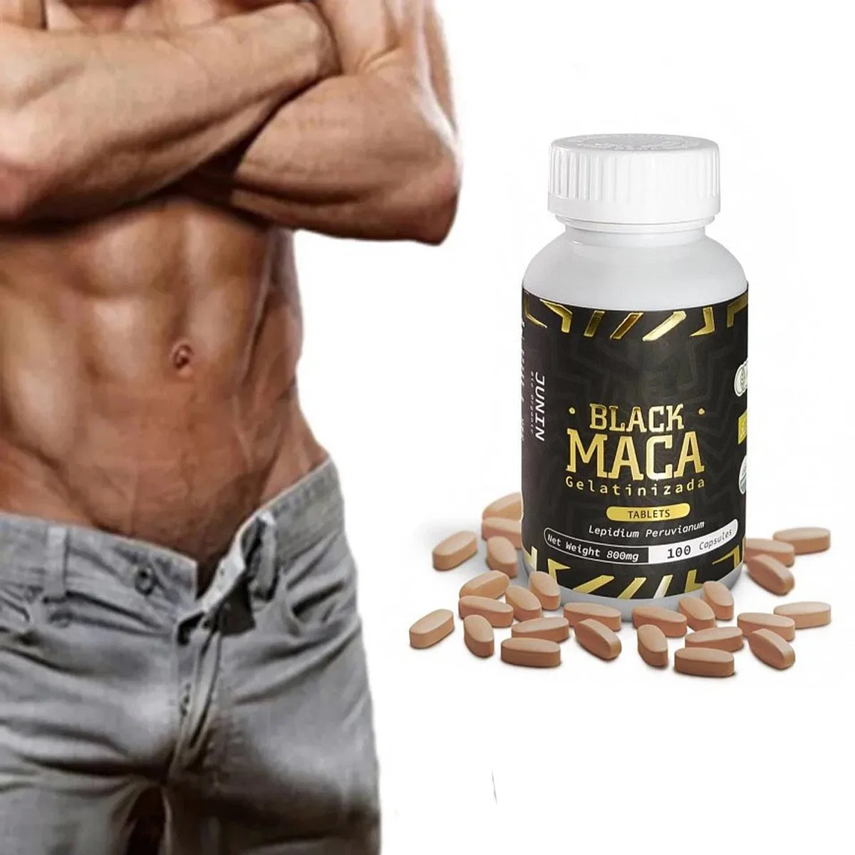 100% Naturral Herbal Supplements Maca Enhancer Pill Long Time Tablet