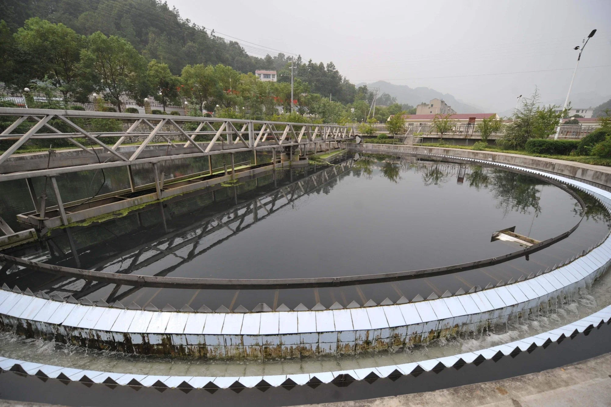 Sistema de filtro de aguas residuales de pintura planta de tratamiento de aguas residuales de FRP