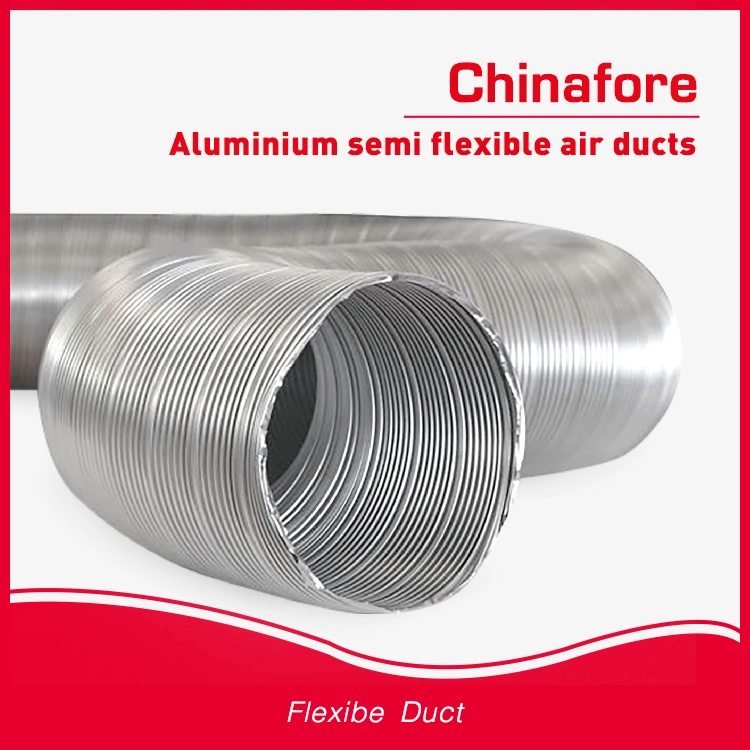 Insulated Aluminium Flexible Air Duct for Ventilation Use