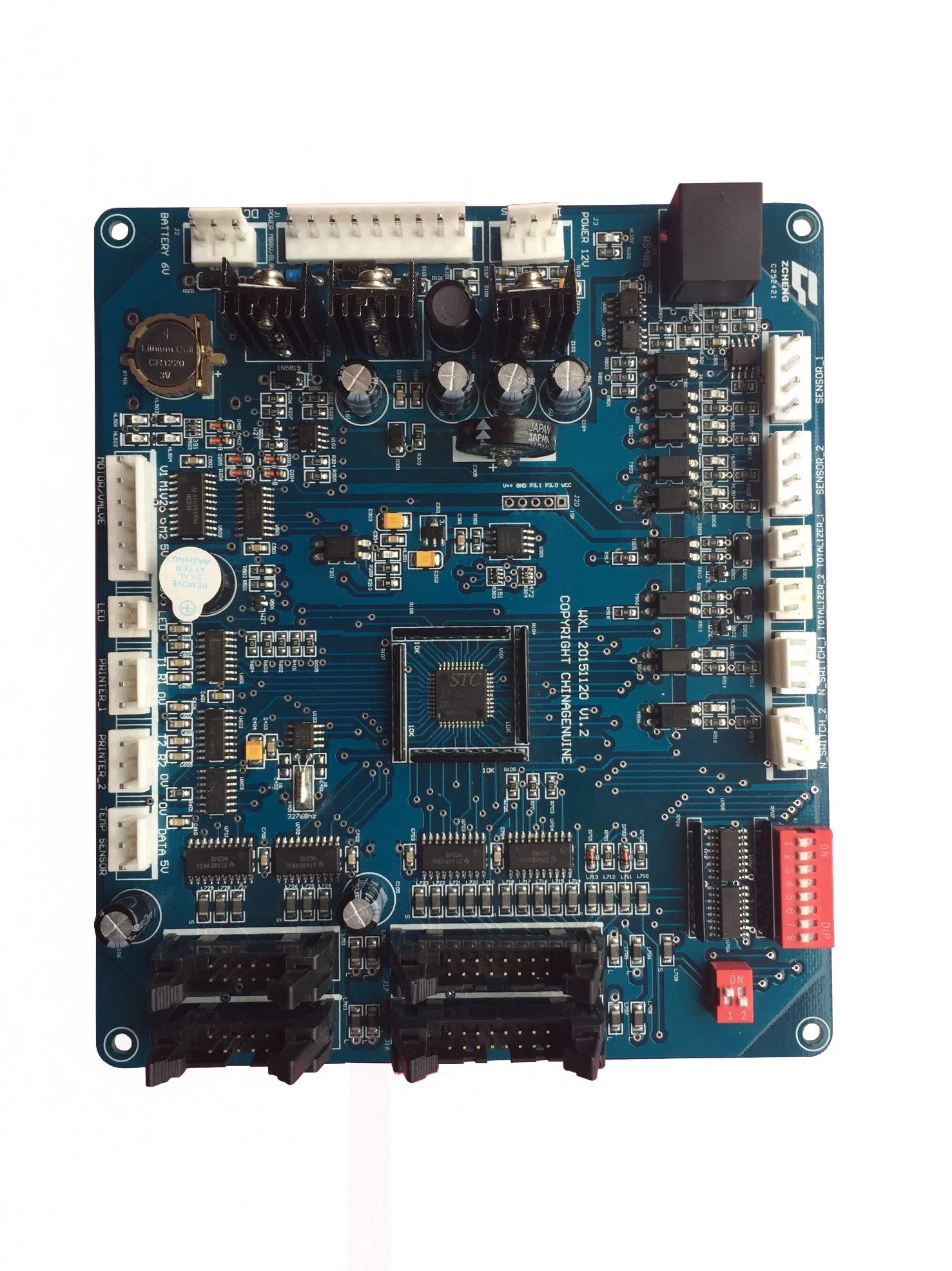 Fuel Dispenser Parts Controller Mainboard Control with Single Double Nozzle