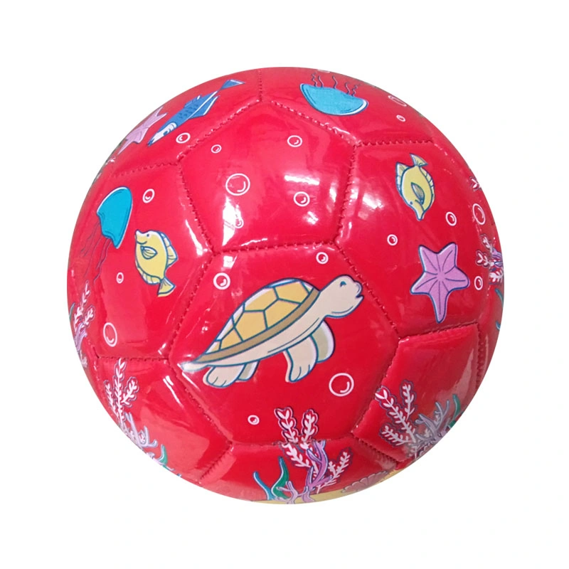 Children Ball Kids Gifts Sea World Pattern Printing Mini PVC Soccer Ball