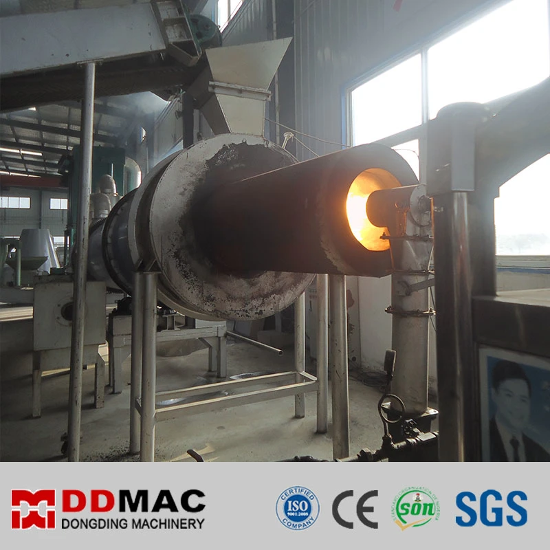 High Efficiency Cassava Dregs Starch Residue Rotating Dryer Sugar Beet Pulp Drying Machine