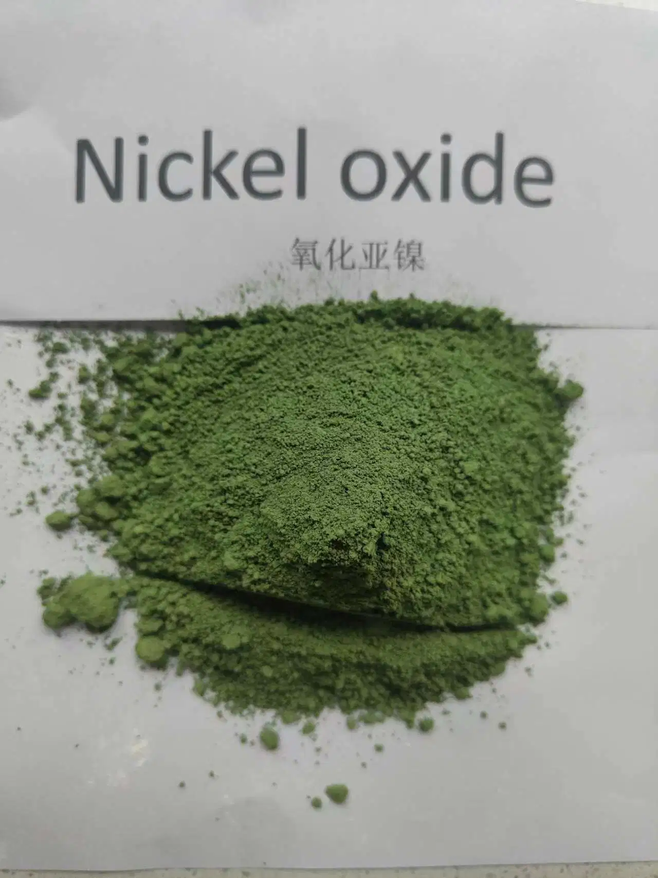 Micron Nano Ultrafine Nio a Nickel Oxide Powder Green Nickel Oxide Powder