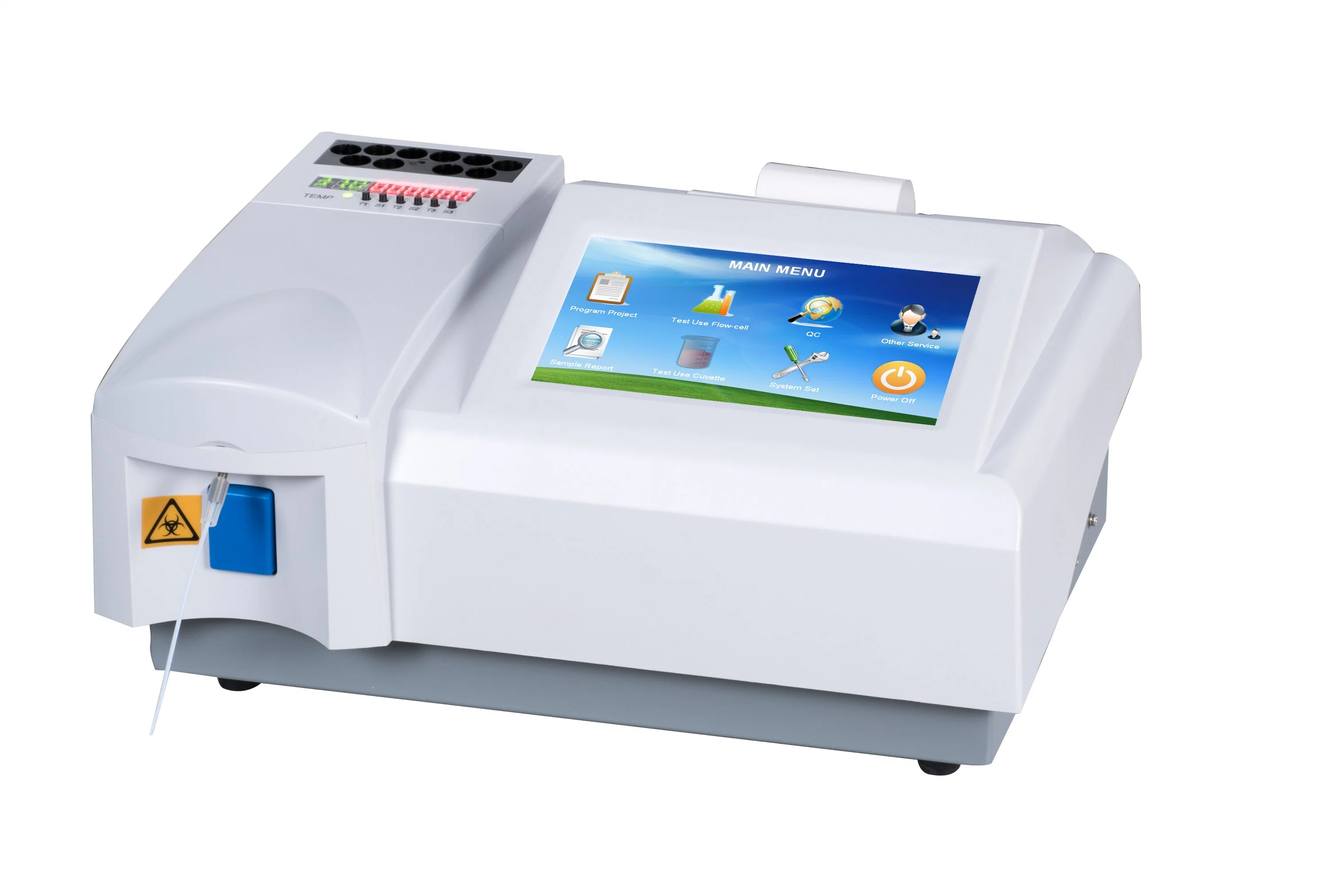 Fully Automated Clinical Benchtop Chemistry Analyzer Price Animal Handheld Portable Blood Chemistry Analyzer