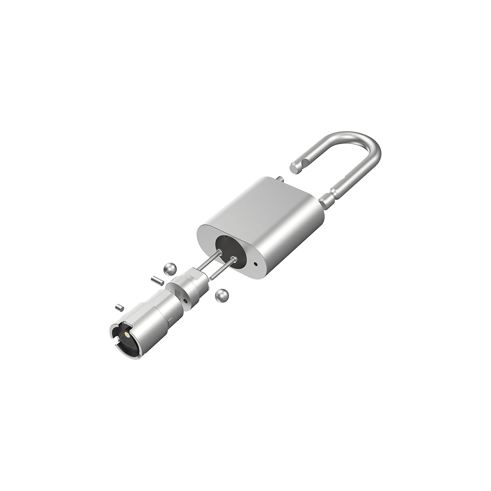 Stainless Steel Padlocks Access Controlled by Master Key & Unlocking Records Recording System